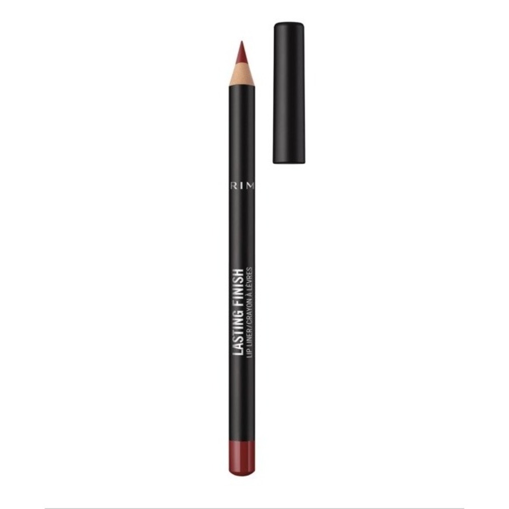 Rimmel Lasting Finish 8HR Soft Lip Liner Pencil Vibrant Blendable Bitten Red